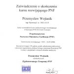 Certyfikat - Przemysław Wojtasik